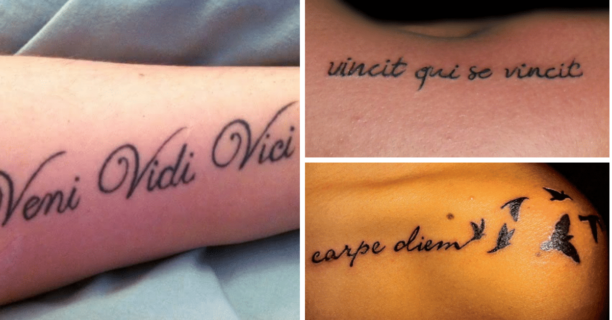 Frases em Latim para Tatuar