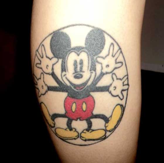 Mickey-mouse-Tattoo