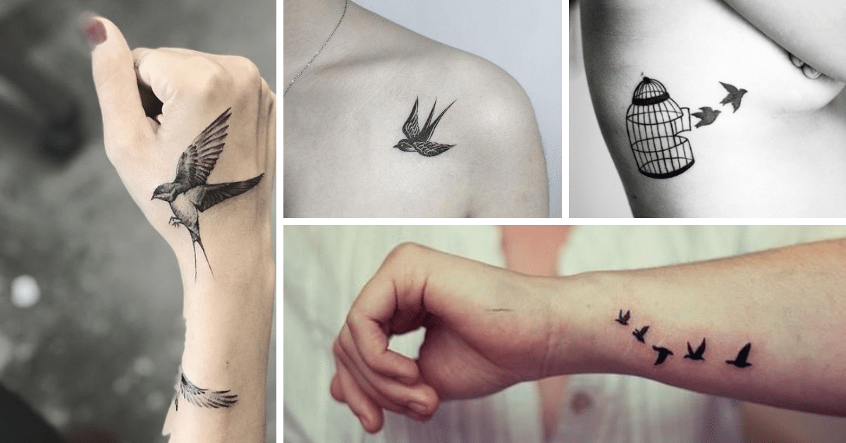 Tatuagem de Pássaro