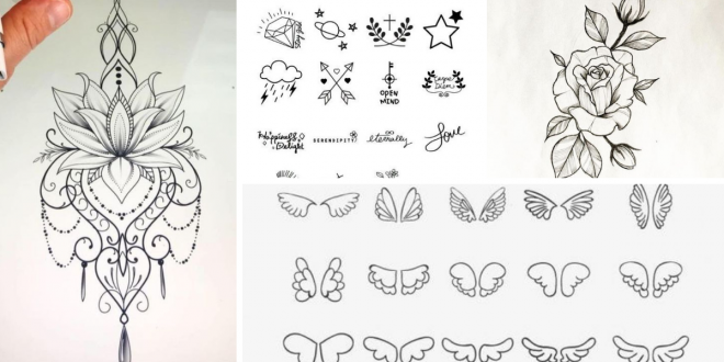 ideias desenhos tatuagens