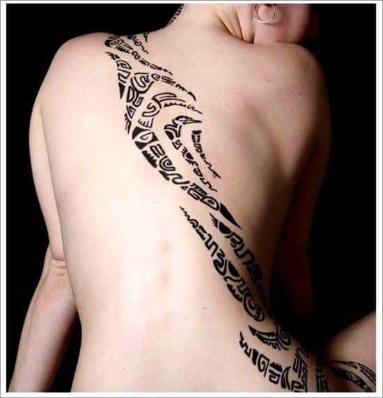 tattoos maori feminina 3