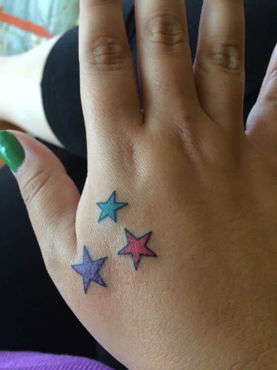 tatuagem estrela 9
