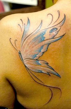 tatuagens borboletas omoplata